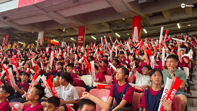 国民教育演出登场 约1万5000名小五生提前为国庆生