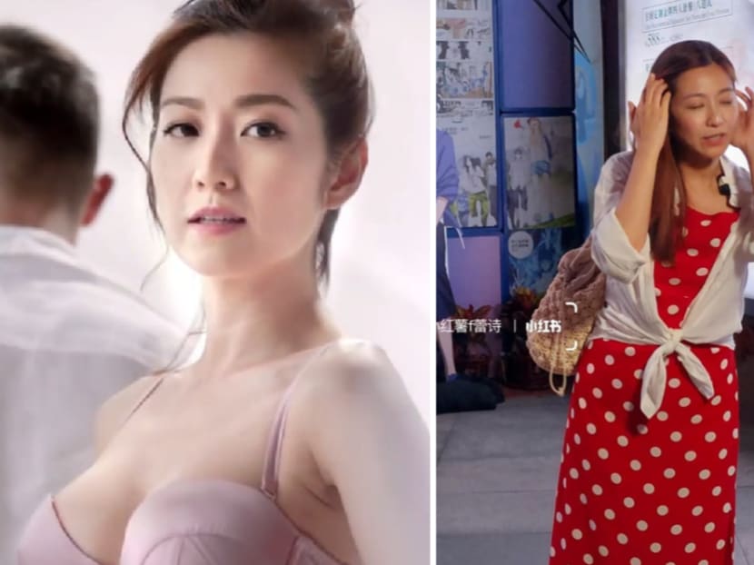 'Why you make her look auntie?': Unflattering pics of TVB actress Yoyo Chen taken by netizen who didn&rsquo;t even recognise her