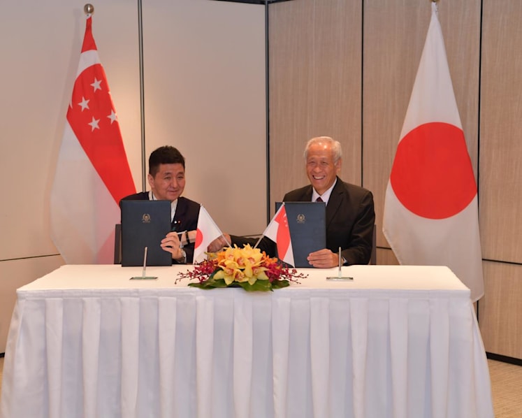 Singapore, Japan ink enhanced agreement on defence cooperation 