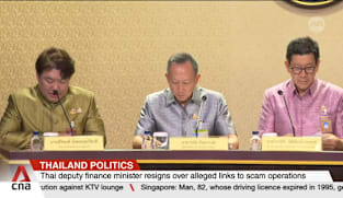 Thai deputy finance minister resigns over alleged links to scam operations 