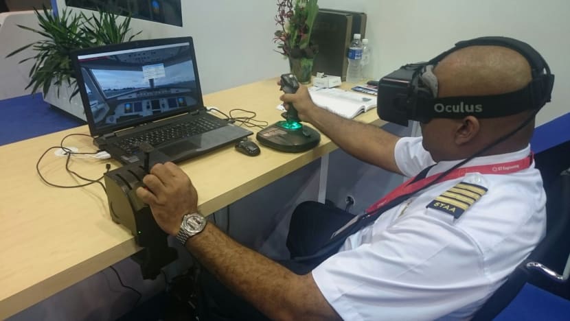 Virtual reality headsets to help trainee pilots take to the skies