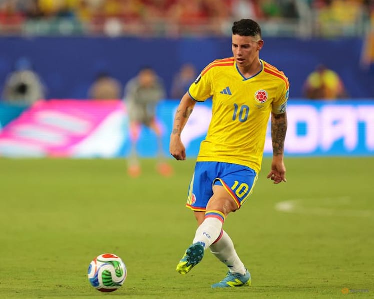 Colombia's James Rodriguez retires from international football