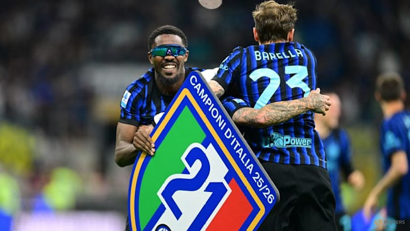 Inter Milan clinch Serie A title with 2-0 victory over Parma