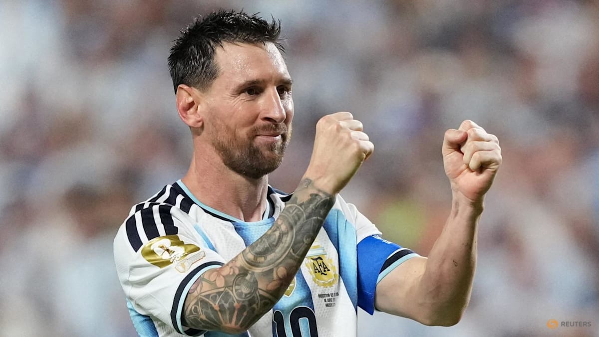 Messi hat-trick equals goalscoring record as Argentina beat Algeria