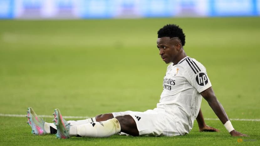 Four people handed suspended jail sentences over Vinicius Jr effigy Four people handed suspended jail sentences over Vinicius Jr effigy