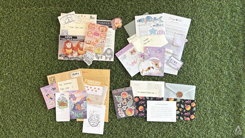 Snail mail clubs: Why handmade letters and art are catching on in Singapore amid Gen Z’s analogue revival