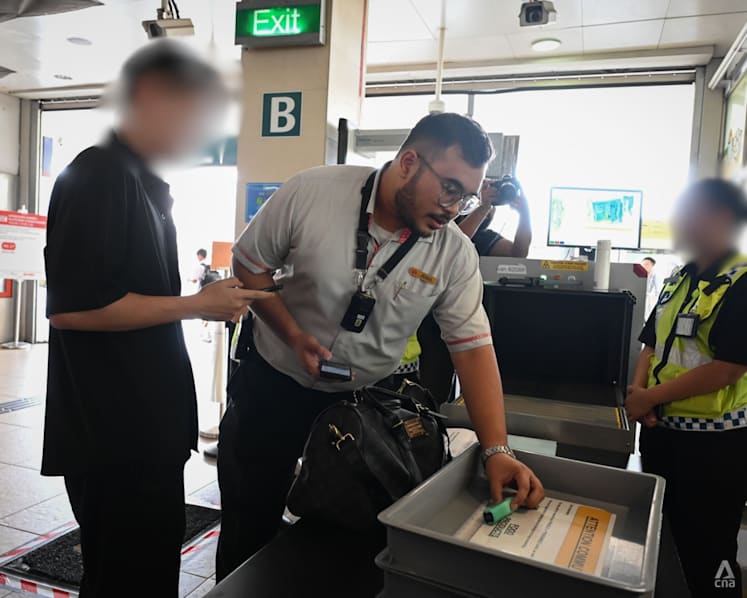 How MRT station staff caught a commuter in possession of a vape