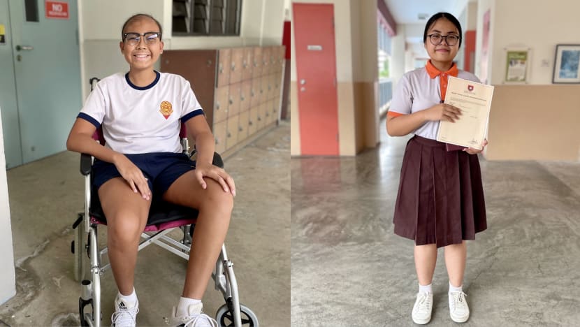 PSLE 2022: Penyakit bukan penghalang untuk Izzat Hakim Sharif bangkit, kakak menjadi inspirasi Siti Nur Amina