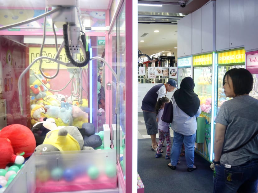 The Ministry of Home Affairs proposes to introduce a prize cap of S$100 for mystery boxes, arcade games and claw machines.