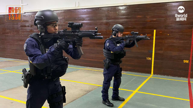 记者体验训练！警察反恐紧急应对部队做足准备应对危机