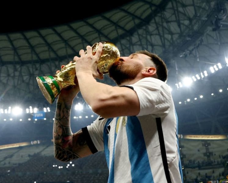 Argentina's Messi ends international career