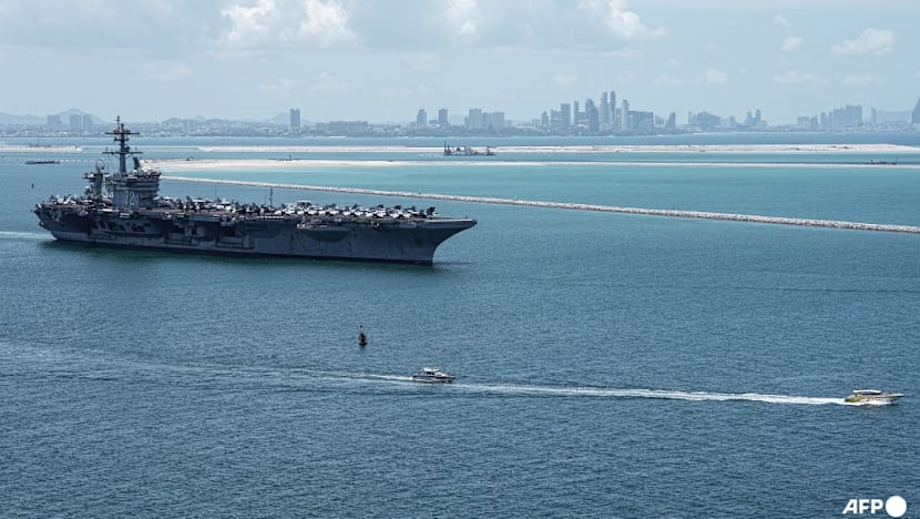 US aircraft carrier departs Thailand after port call