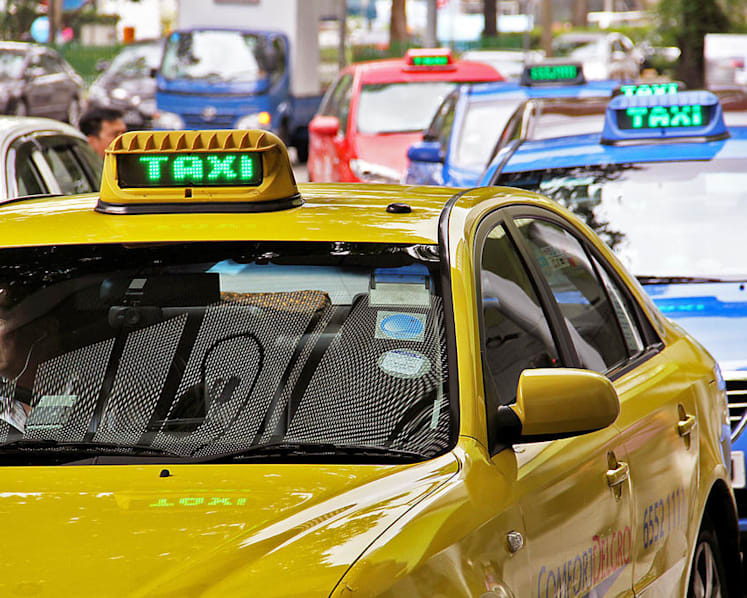 Offer free taxi and private-hire car rides to workers on frontlines of Covid-19 fight