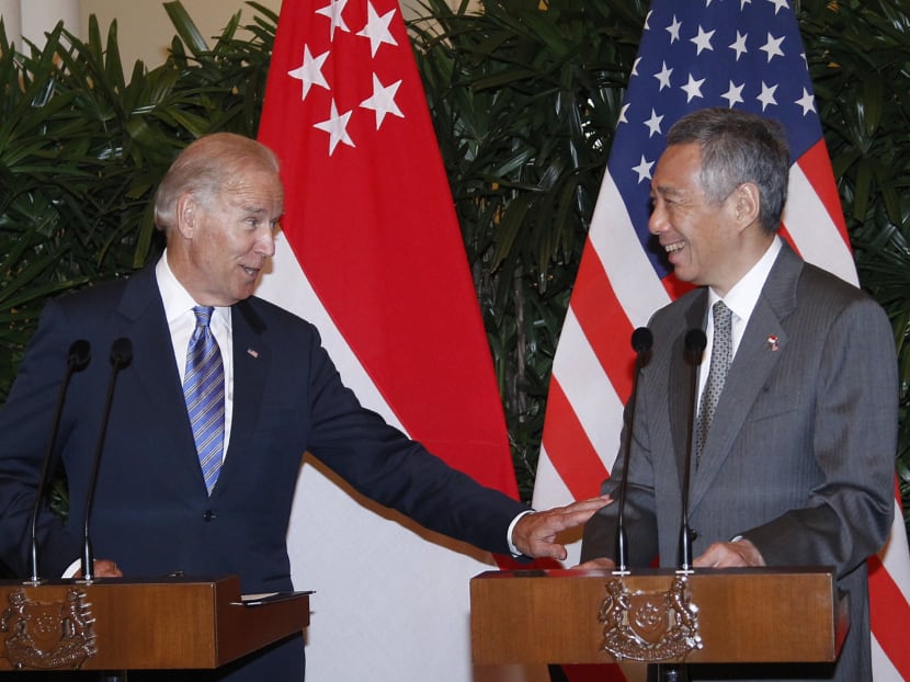 The Bidens visit Singapore