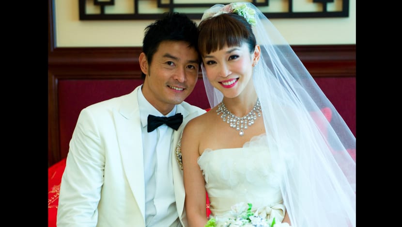 Throwback with TV sweethearts Fann Wong, Christopher Lee