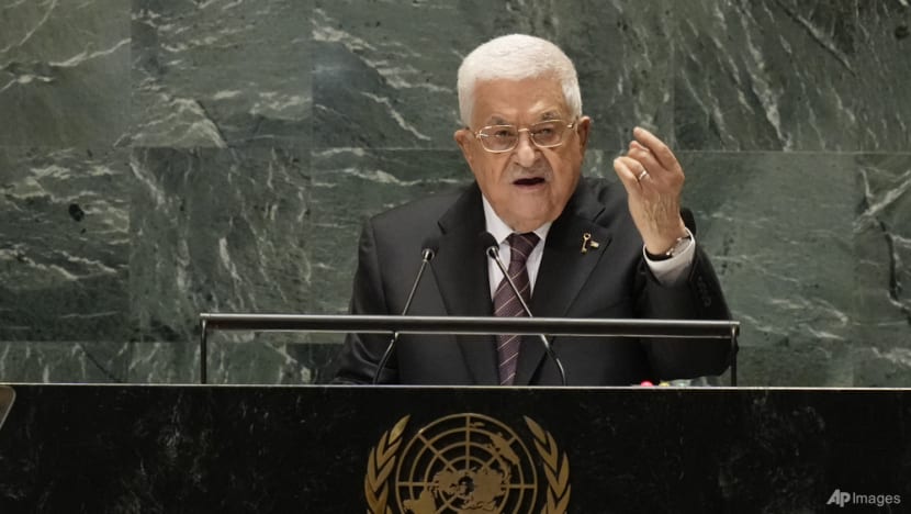 Palestinian President Abbas urges UN to stop the war in Gaza Palestinian President Abbas urges UN to stop the war in Gaza