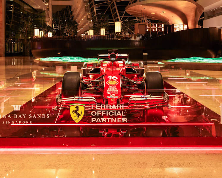 Marina Bay Sands to host Ferrari race car, luxury pop-up and F1-themed events ahead of Singapore Grand Prix Marina Bay Sands to host Ferrari race car, luxury pop-up and F1-themed events ahead of Singapore Grand Prix