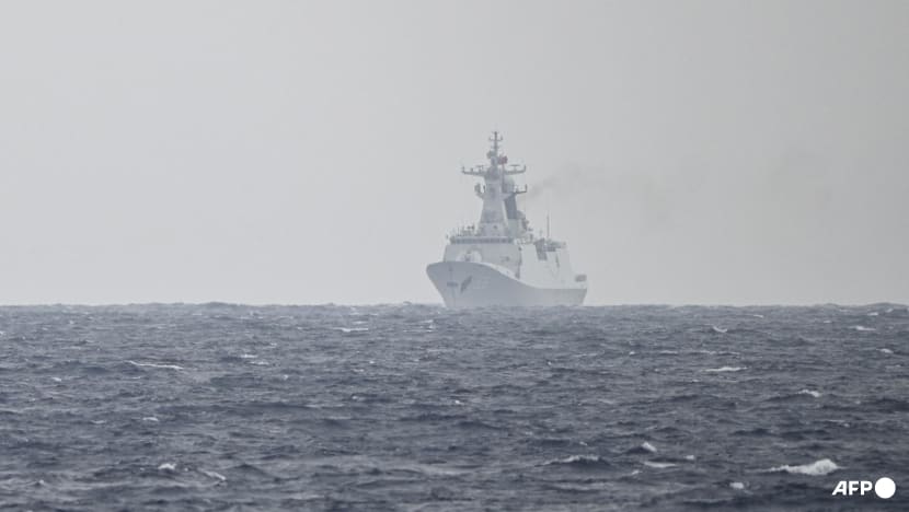 Chinese ship runs aground off Philippines-occupied island in disputed South China Sea Chinese ship runs aground off Philippines-occupied island in disputed South China Sea