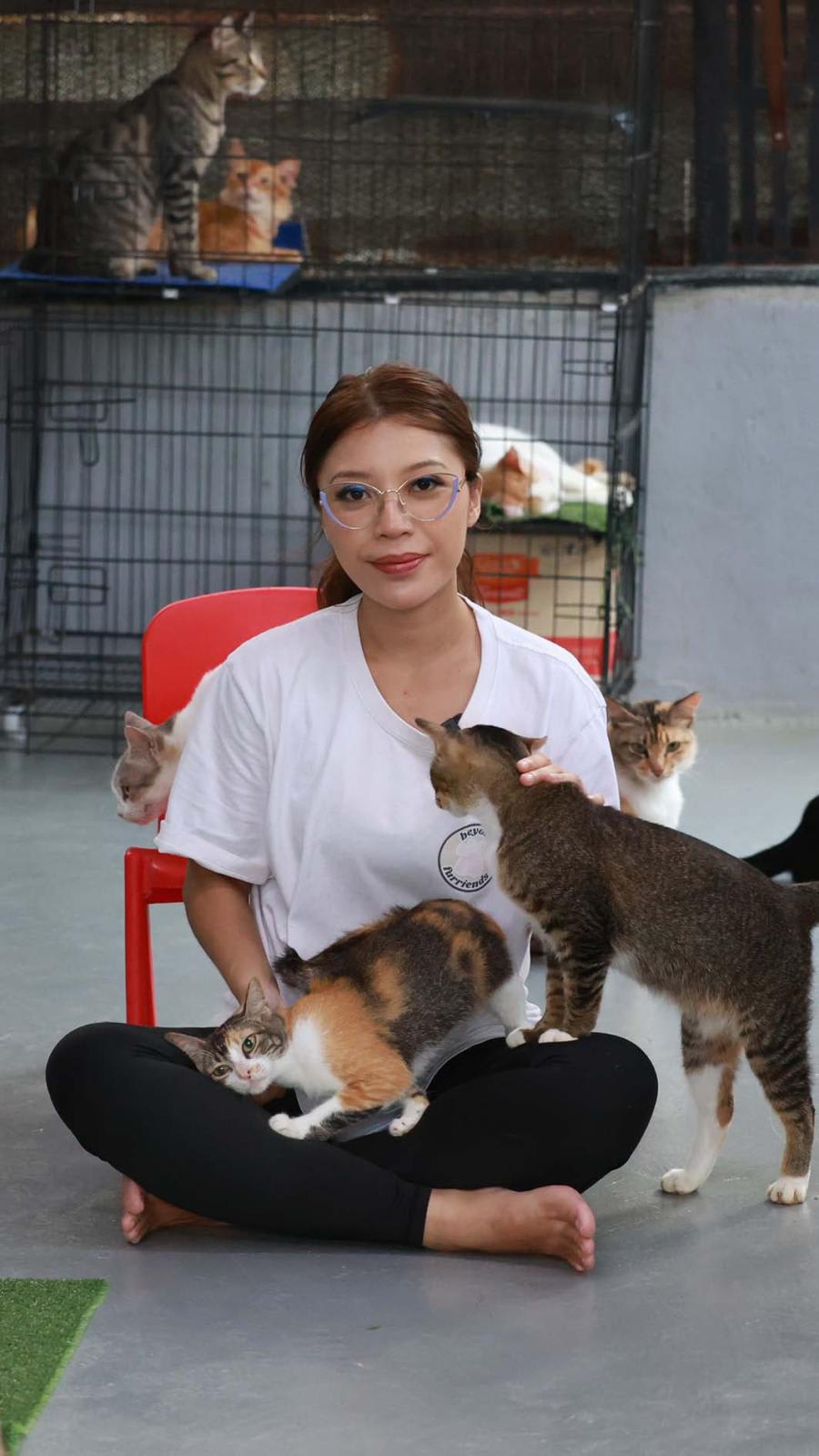 Giving up her dreams so she can save JB’s street cats