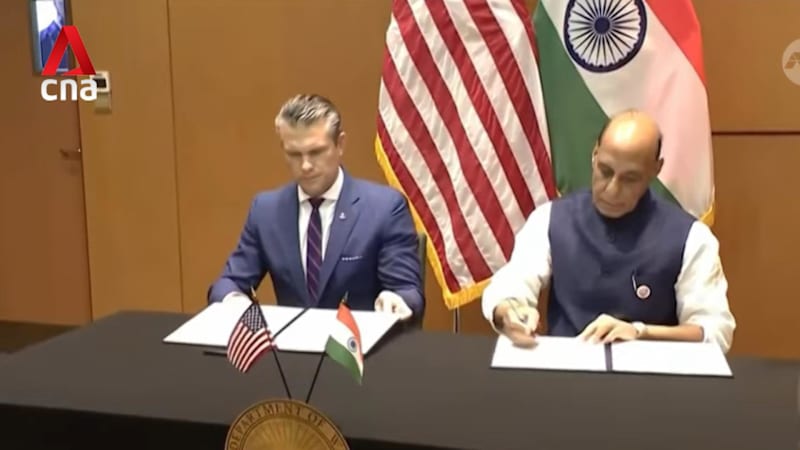 US signs 10-year defence framework agreement with India  US signs 10-year defence framework agreement with India