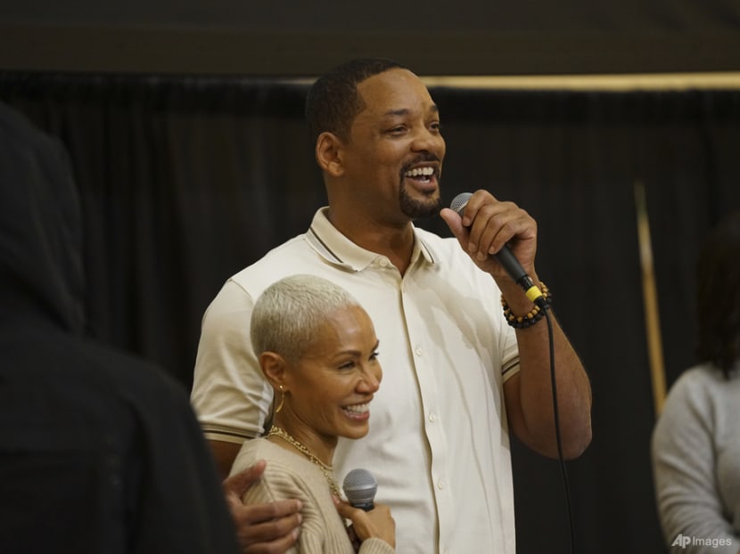 Will Smith joins Jada Pinkett Smith at book talk, calls their relationship brutal and beautiful
