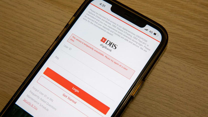 DBS' second outage in 16 months 'unacceptable', bank has 'fallen short' of expectations: MAS
