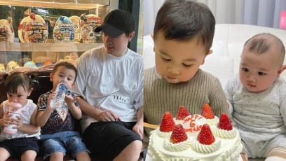Zhang Zhenhuan's Son & Daughter Are So Cute They Look Just Like Dolls
