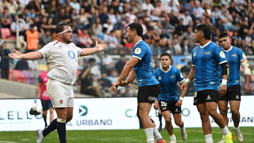 England post statement away victory in niggly clash with Argentina