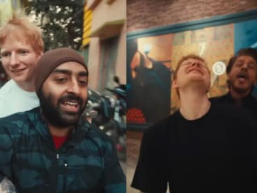 Ed Sheeran teams up with Arijit Singh for new single, Sapphire. Music video features cameo by Shah Rukh Khan