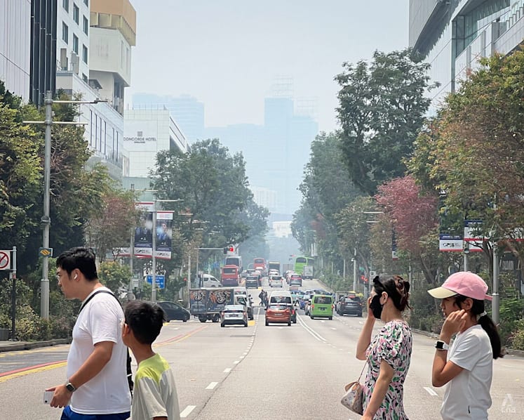 Air quality back at unhealthy levels in central Singapore
