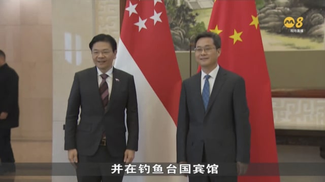 会晤中国财长 黄循财：期待继续深化双边合作