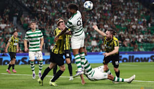 Sporting hit Kairat with three-goal blitz in 4-1 Champions League win