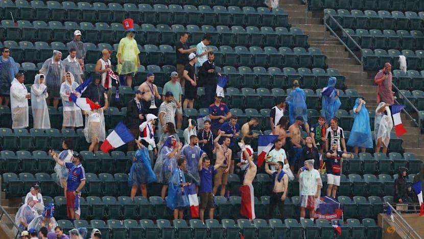 France vs Iraq World Cup game second half in Philadelphia delayed due to thunderstorms, FIFA says