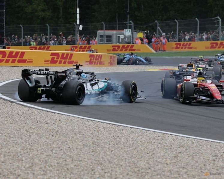 Russell 'numb to the disappointment' after Belgian GP blow