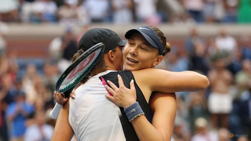 Anisimova moves past Wimbledon agony to upset Swiatek in US Open quarters