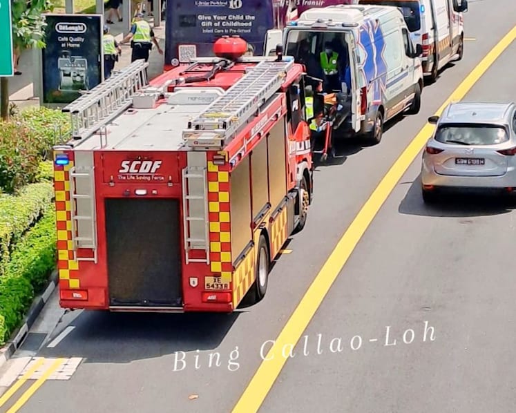 Nine people taken to hospital after two buses collide along Upper Thomson Road