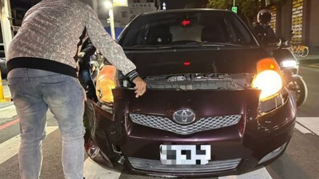 台中“和尚酒驾”影片疯传 警方：低血糖酿自撞非肇逃