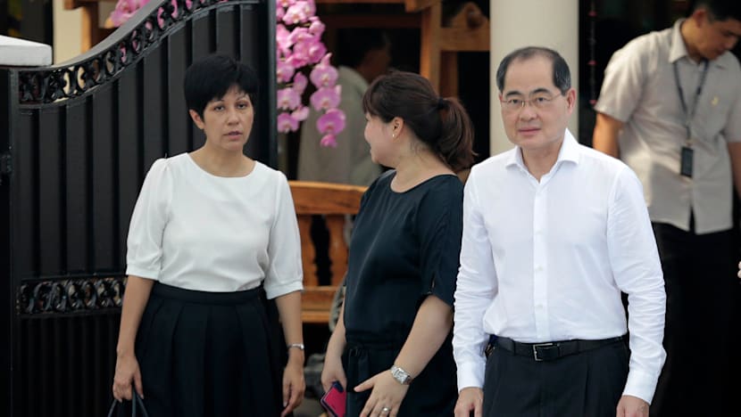 PM Lee, family and friends pay respects to S R Nathan