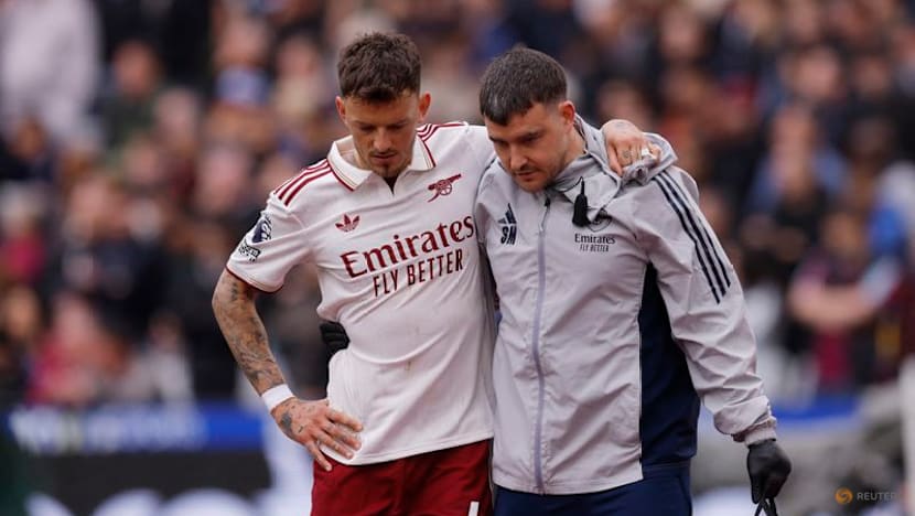 Arsenal's White ruled out for rest of season with knee injury