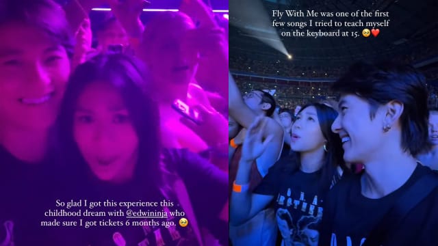 与众不同！吴劲威、阮玮玲澳大利亚追看Taylor Swift前男友演唱会