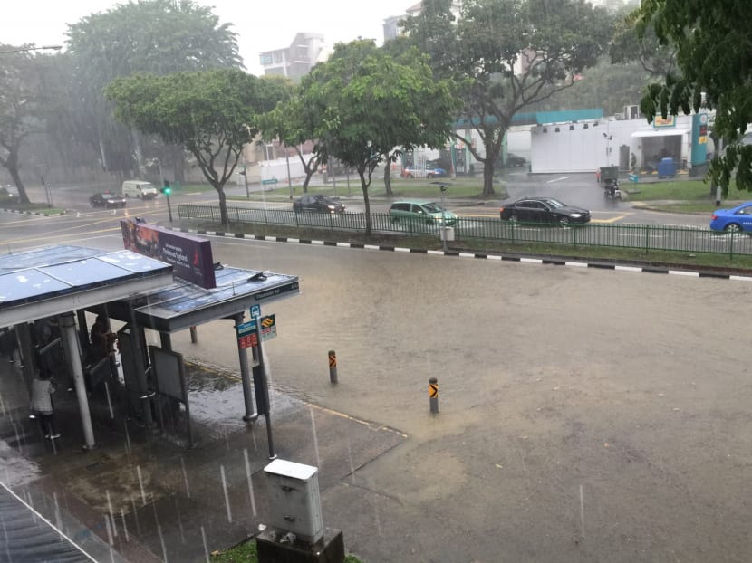 Flash floods hit parts of S’pore for second day in a row