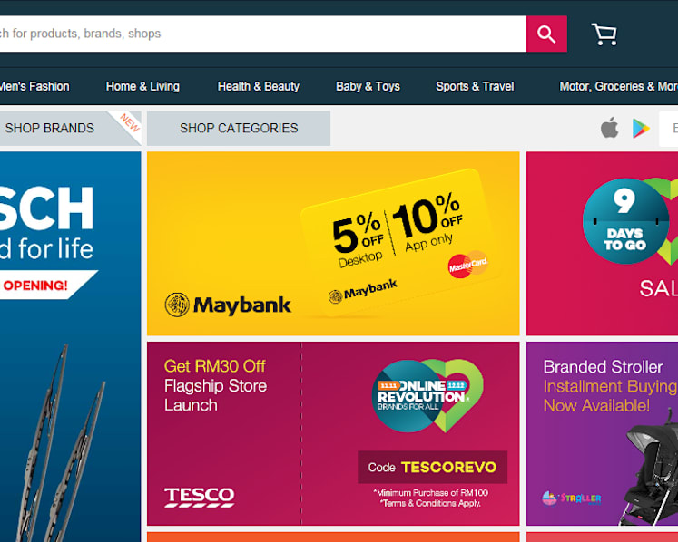 Lazada goes grocer shopping