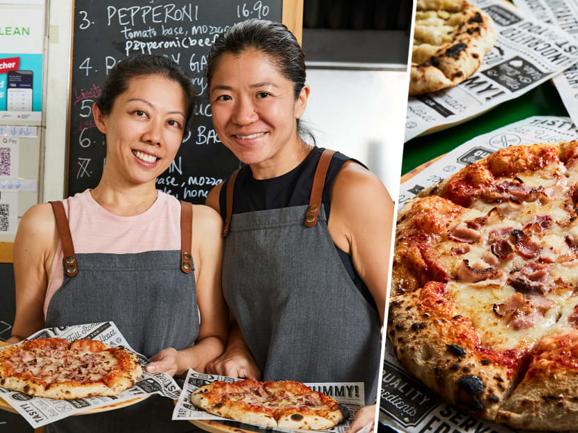 “I Seldom Visited Hawker Centres,” Says Manager-Turned-Hawker Who Now Runs Pizza Stall With Ex-Colleague