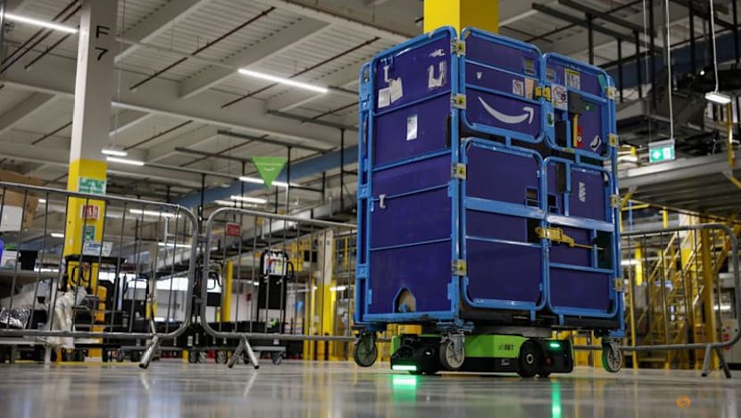 Amazon unveils new AI warehouse robot in $12 billion Europe push