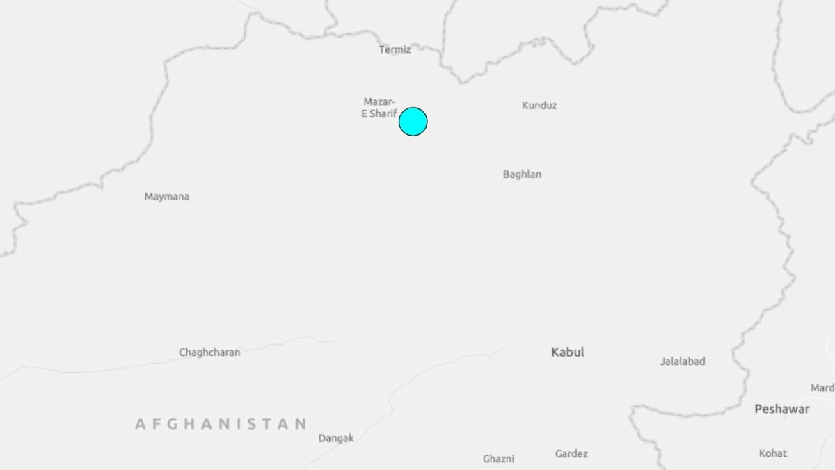 Magnitude 6.3 quake hits northern Afghanistan: USGS