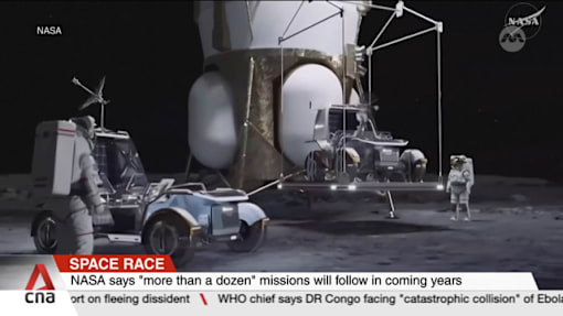 Space race: NASA unveils next steps in plans to build permanent moon base 