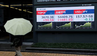 Stocks gain, oil prices pull back as Trump and Iran trade barbs