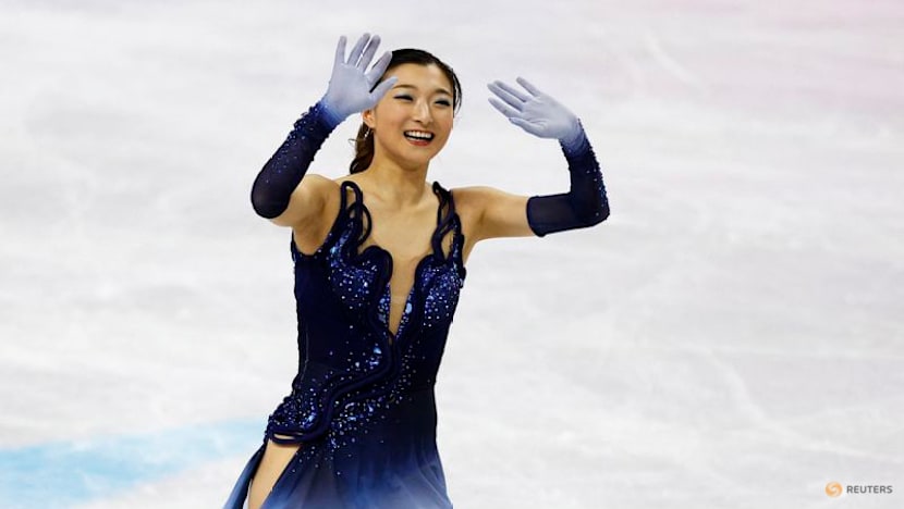 Figure skating-Japan's Sakamoto on pace for fourth world title in Prague