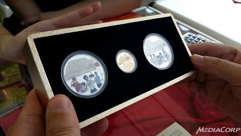 Commemorative SG50 coins launched at tribute event to pioneering educators