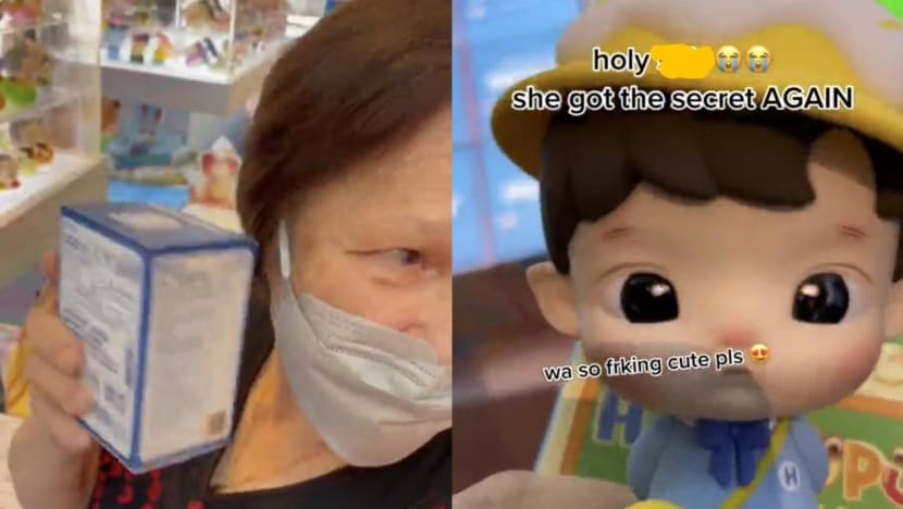 #trending: TikTok users awed by granny with ‘super powers’ in choosing desired toy from Pop Mart mystery boxes
